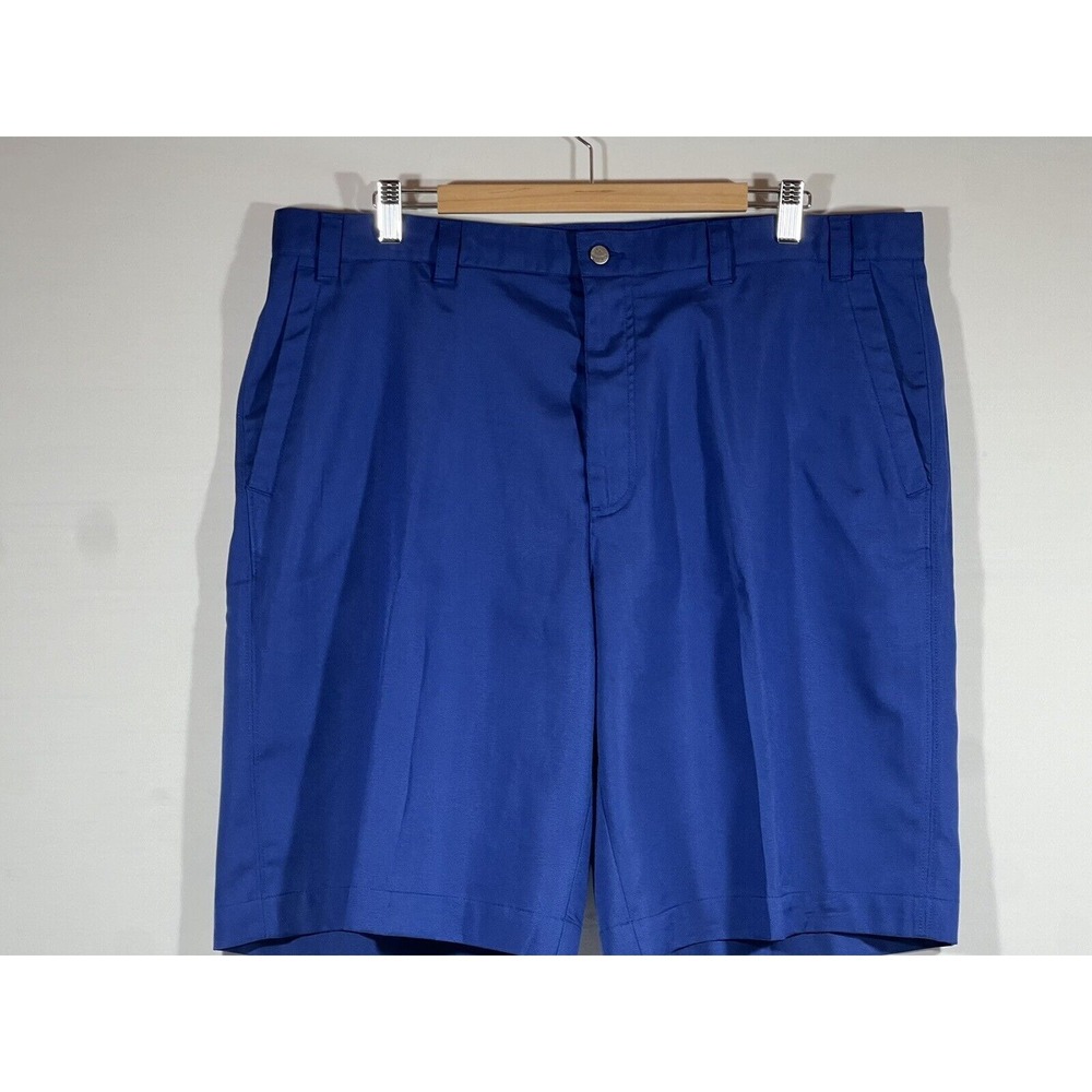 Callaway Golf Men's 40 Royal Blue Flat Front Shorts 11" Inseam